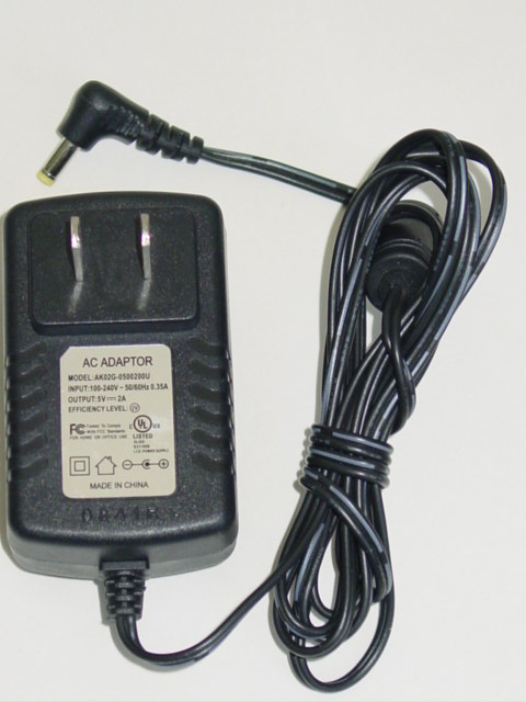 NEW AK02G-0500200U AC Adapter 5V 2A AK02G0500200U